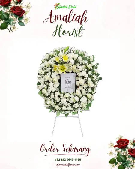 Krans Bunga Duka Waru